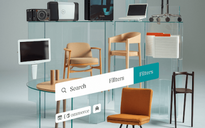 A B2B ecommerce platform with multiple products displayed