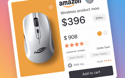An Amazon Product Description page for a wireless mouse