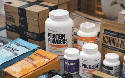 variety of health supplements on Amazon