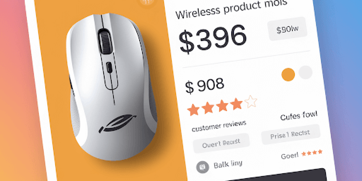 An Amazon Product Description page for a wireless mouse